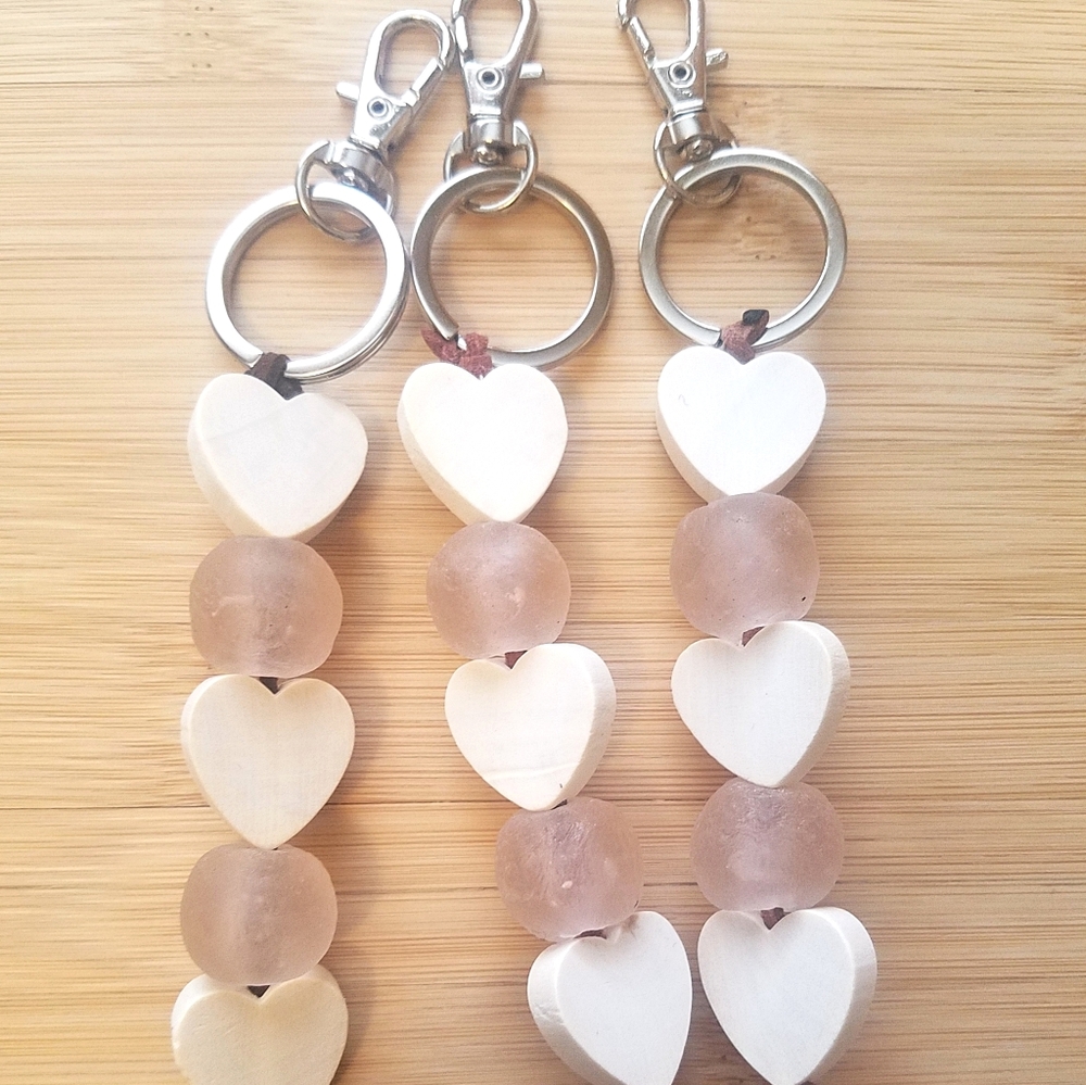 Heart Keychains